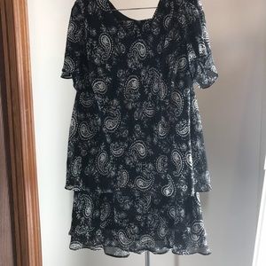 Dressy skirt top outfit 18w